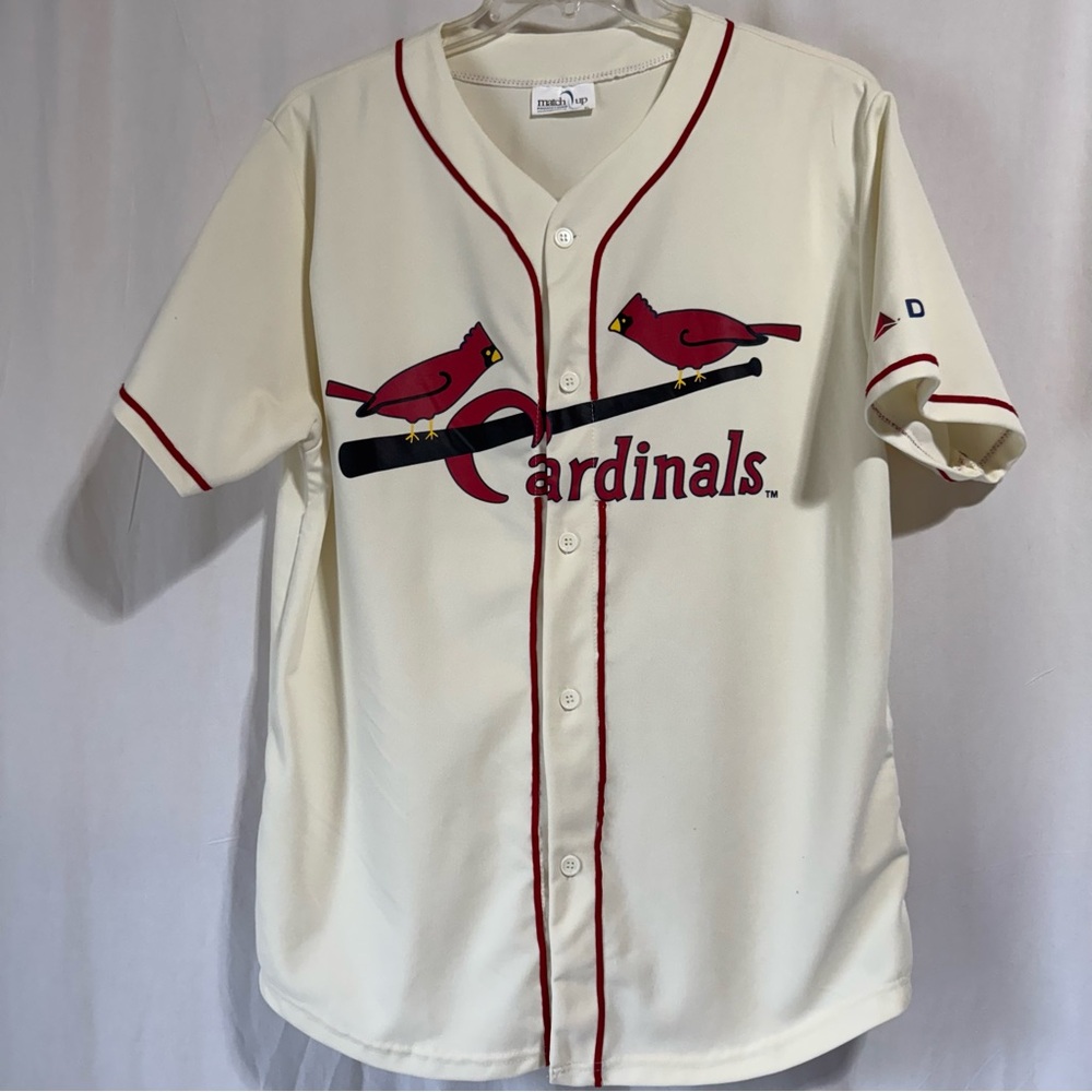 Majestic Cardinals Baseball Jersey, XL, Delta matchup